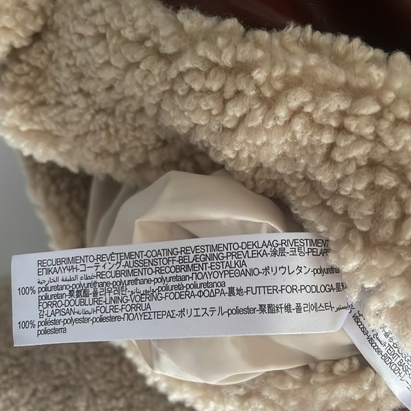 NWOT Faux Sherling Jacket - Picture 10 of 10